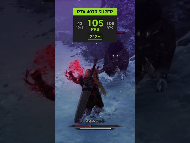 RTX 4070 SUPER on The First Berserker: Khazan!