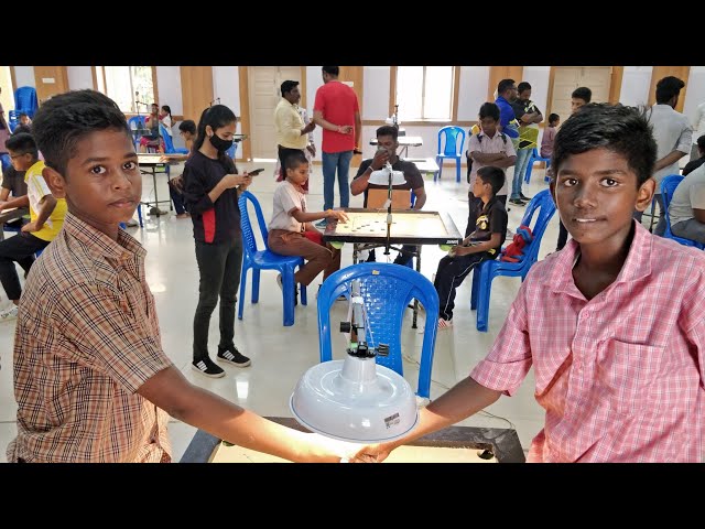 CARROM FINALS | U-14 | GOPINATH vs NAVEETHA AHAMED #carrom #chennai #tamilnadu #carromunlimited #no1