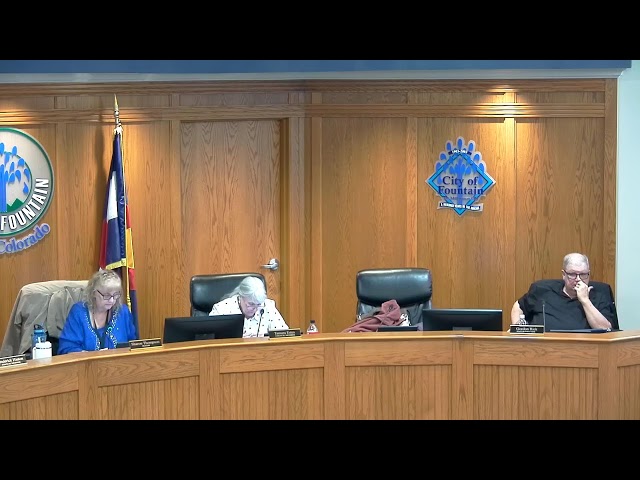 City of Fountain City Council Meeting 2/11/2025