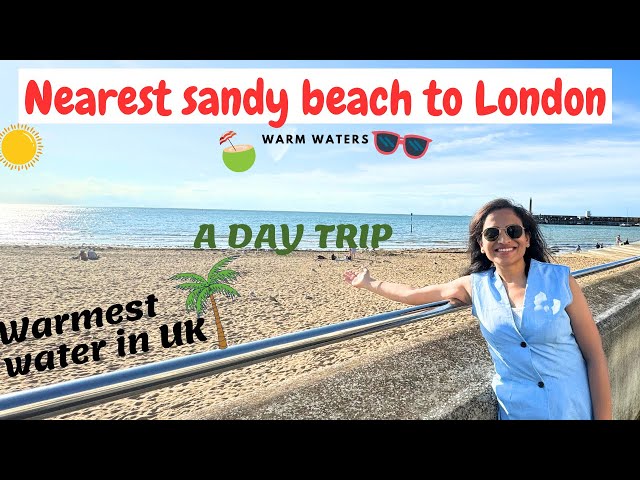 Day Trip from London to Margate | UK Sandy beach | Desi Couple in London