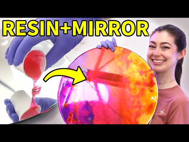 Resin on Mirrors?? Testing 5 Weird Techniques