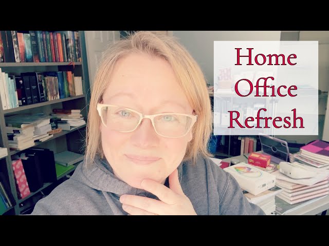 HOME OFFICE REFRESH || HOME ORGANIZATION CHALLENGE || GET RID OF PLANNERS WITH ME