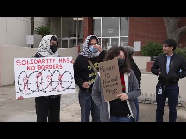 Bakersfield Residents Protest President Trump's new policies