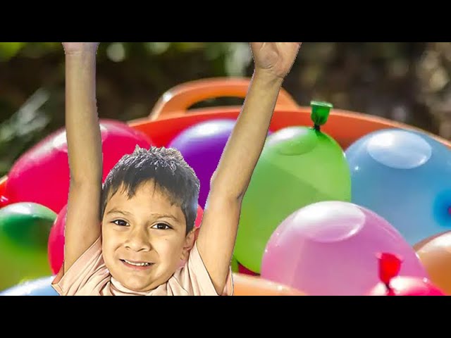 Water Balloon CHALLENGE!