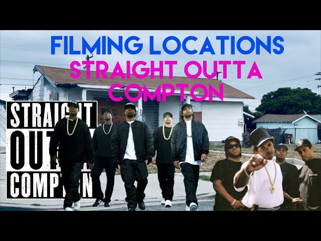 Straight Outta Compton Filming Locations Then And Now | 2015 Eazy-E N.W.A. Movie