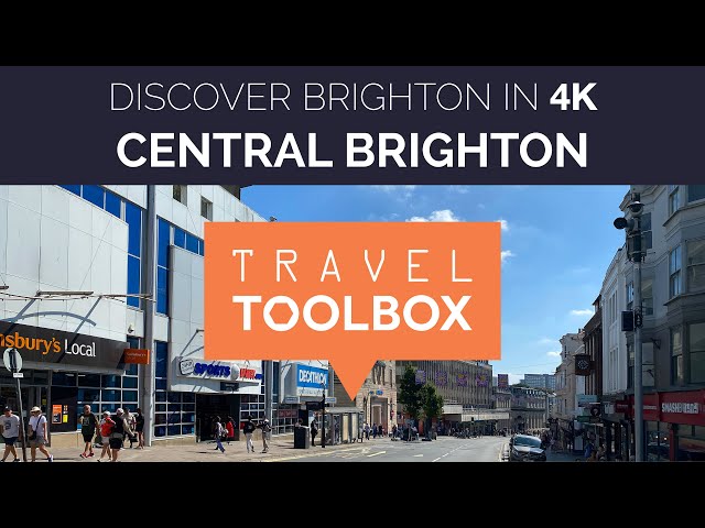 Central Brighton UK 4K Walking Tour - Top shopping areas, Best restaurants & pubs - Travel Toolbox