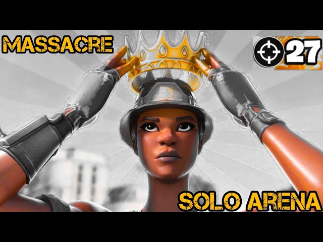 Scoped - Solo Arena Massacre 27K @fortnite