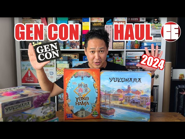 I Went to Gen Con 2024! (And My Asian Board Game Gen Con Haul)