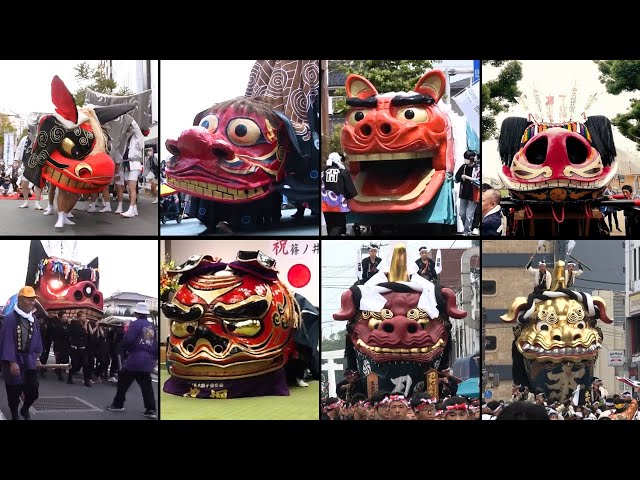 Largest Lion Dance in the World from Japan (11 Largest Lion Dance from Sakura Country)