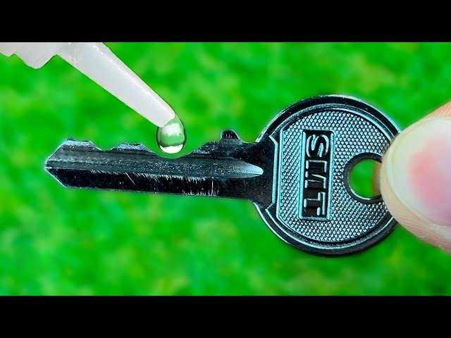 How to Make a Key That Opens Any Lock - Smart Idea!