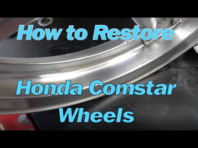 Honda CBX Full Restoration & Engine Rebuild Video Series - Part 31 - Honda Comstar Wheel Restoration