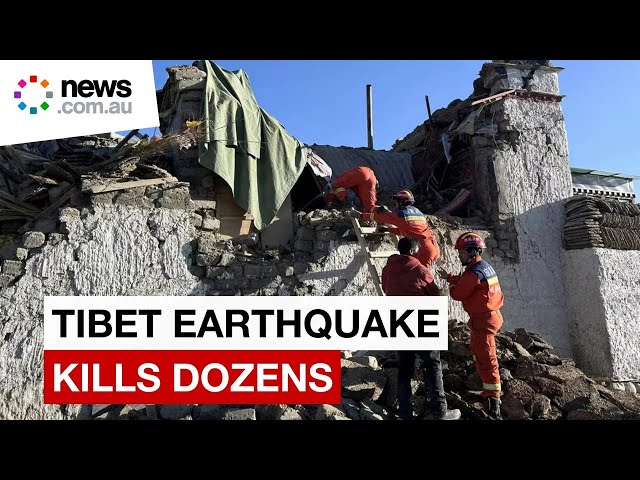 Powerful earthquake kills dozens in Tibet, rattles Nepal