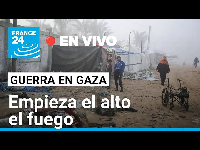 Tras horas de atraso, entró en vigor el alto el fuego en Gaza entre Israel y Hamás