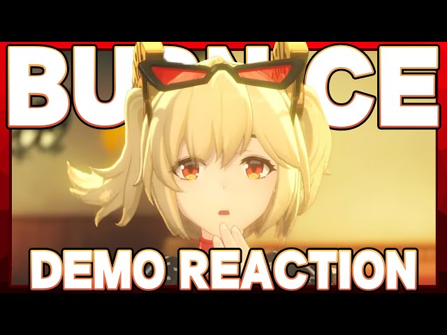 She's so Silly! Burnice Character Demo Reaction | Zenless Zone Zero