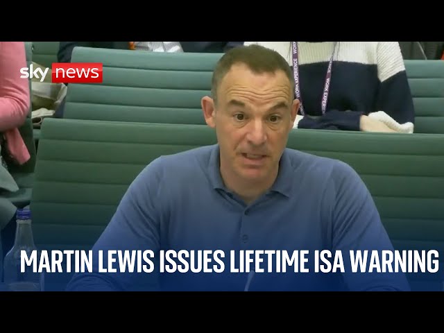 Martin Lewis appears before a Treasury Committee about Lifetime ISAs