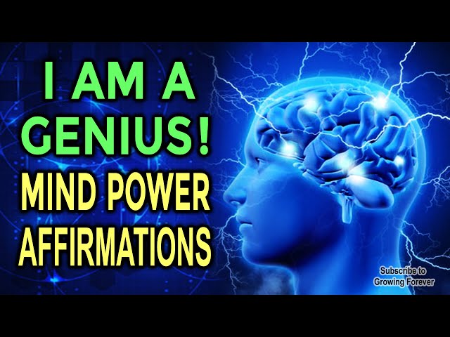 UNLEASH Your GENIUS With Powerful Affirmations for Mind & Brain Power - 432 Hz While You Sleep!