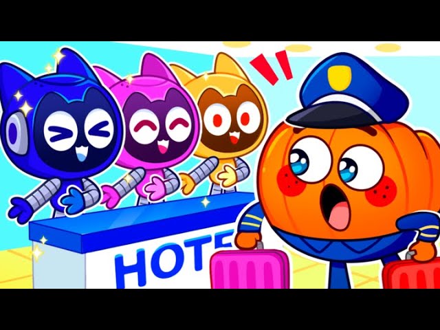 Hotel Adventure | Police Officer Learns Hotel Rules | Kids Songs