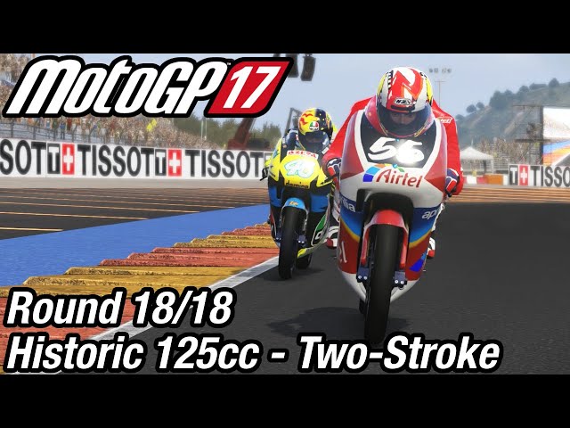 Gran Premio Motul de la Comunitat Valenciana | Historic 125cc Round 18/18 | MotoGP 17 (PC)