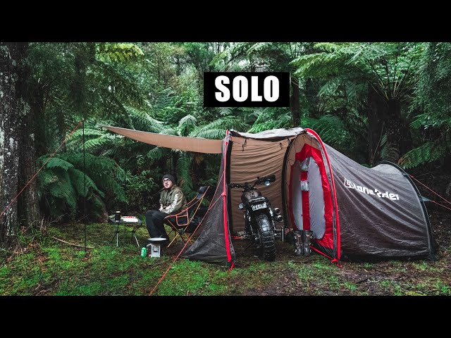 My Solo Moto Camping Setup 2022