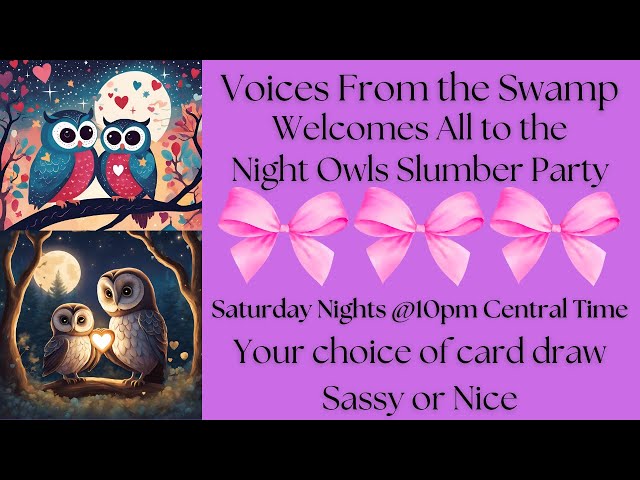 Night Owls Slumber Party - Saturday, February 8, 2025