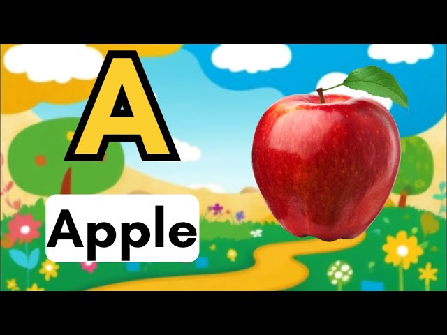 Learn ABC with Fun Songs for Kids | A for Apple Alphabet Learning Video for Toddlers and Preschooler