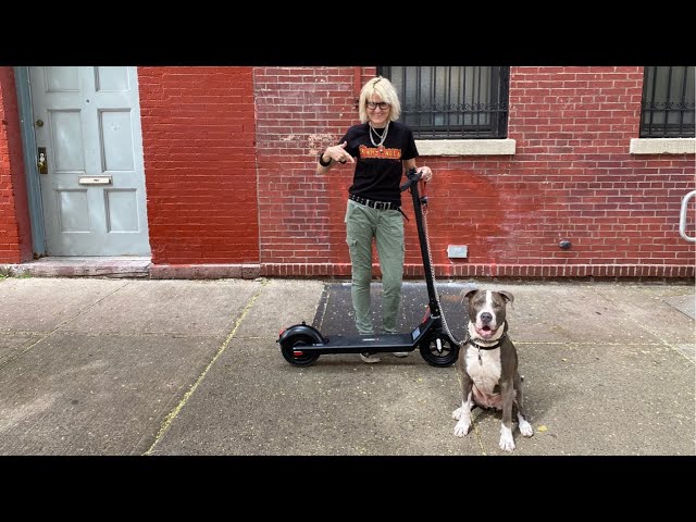 NYC LIVE Turboant M10 Electric Scooter Review & Test Ride in New York City 20MPH Max & 18 Mile Range