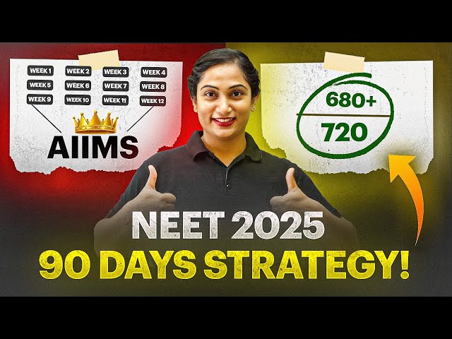 NEET 2025: 12 Week Challenge for 650+ Marks 💪 | PhysicsWallah