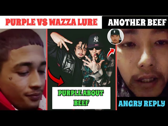 PURPLE DISSED TO DONG ? WAZZA LURE ANGRY REPLY TO PURPLE | ANOTHER BEEF | VTEN & JOJO REACT | NEWS