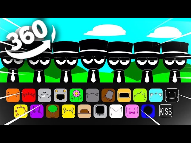 Incredibox Sprunki - Pyramixed But Gender Swapped - New version 360 VR