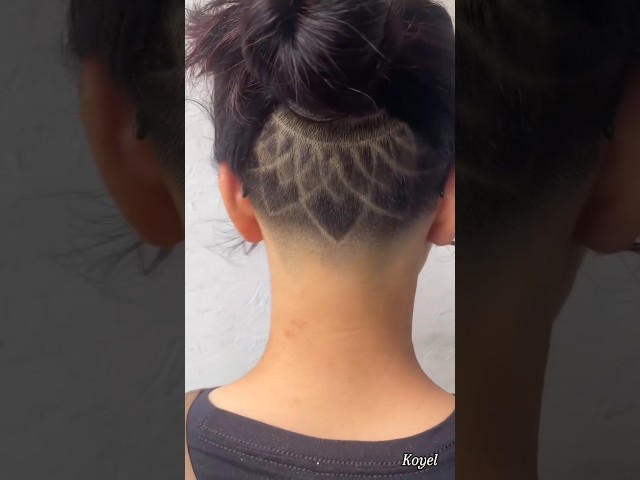 undercut tattoo hairstyle | trendy haircut 2025 #undercut #hairstyle #haircut #shortsvideo #shorts