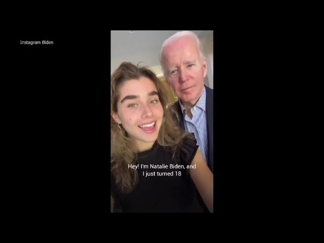 Biden accompagna la nipote a votare per la prima volta