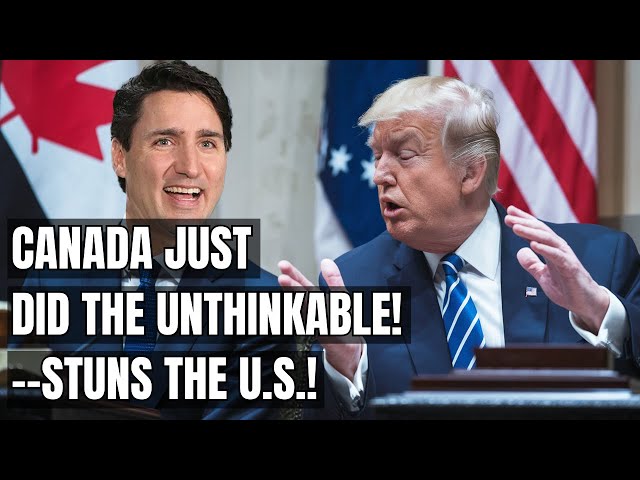 Canada’s Shocking Move Leaves the U.S. Reeling – What Happens Now? Electric Vehicles & Trade Wars