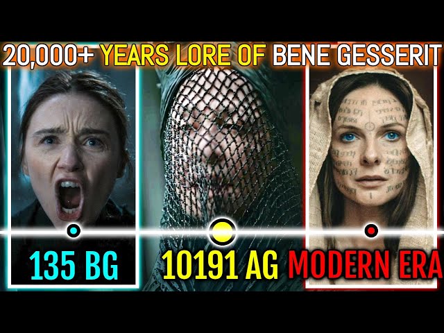 Entire 20,000+ Years Lore of Bene Gesserit - Explored - Dune Prophecy - Secrets of the Sisterhood