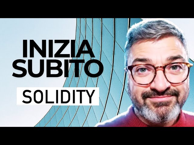 É solo l'inizio! Lavorare con Solidity è una grande OCCASIONE🤑