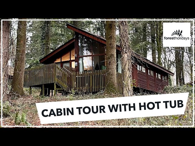 Forest Holidays - Forest of Dean Cabin Tour with hot tub