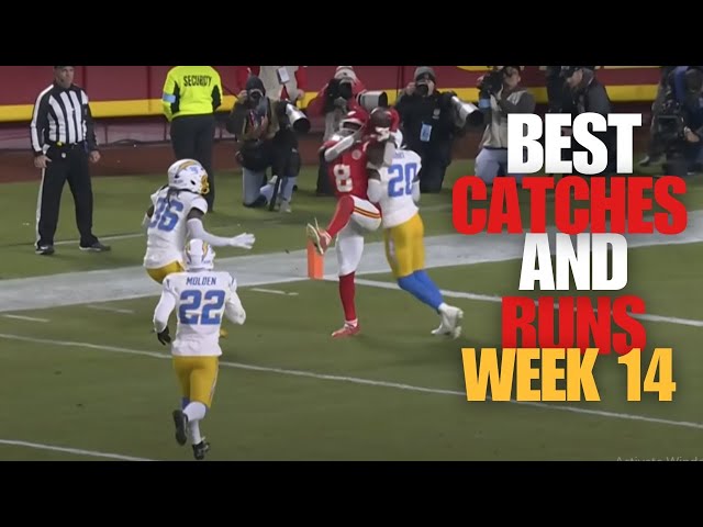 NFL Week 14: The Best Runs & Catches in One Incredible Video!