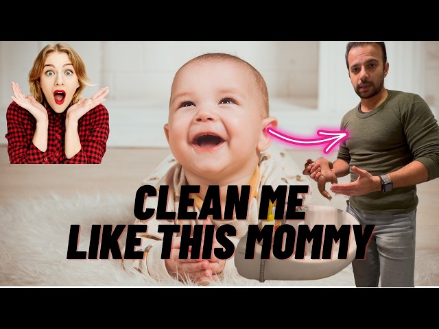 How to clean your baby poo with water? (the right way)