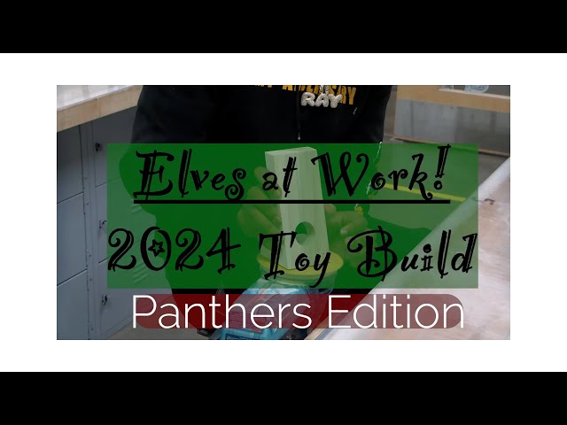 Toy Build 2024: Panthers at Work!