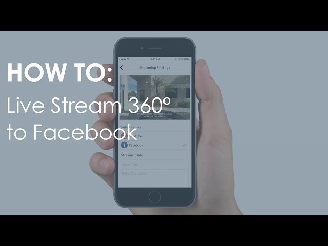 How To: Live Stream in 360º to Facebook - #ALLieCamera