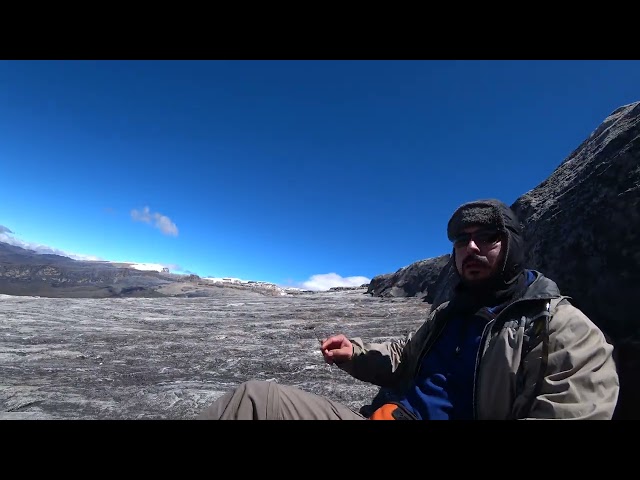 nevado de (cocuy) Ritacua , ruta púlpito del Diablo