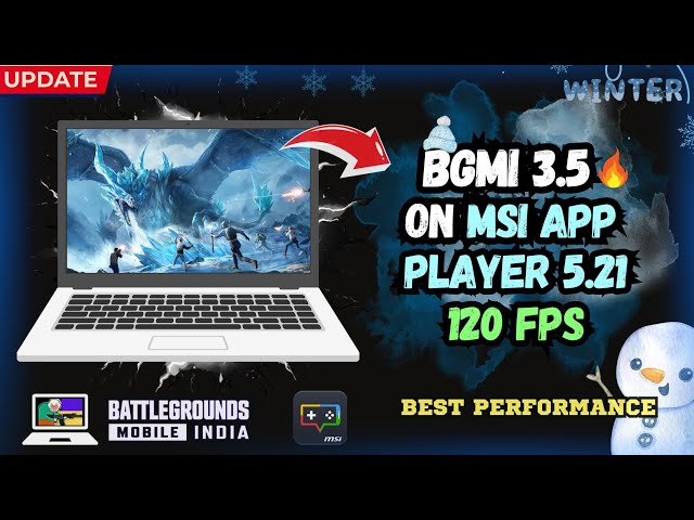 Best Emulator for Bgmi 120 FPS | MSI App Player 5.21 | 3.5 UPDATE | BGMI in PC #bgmi #bgmiemulator