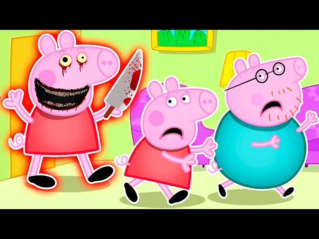 Peppa & Daddy Pig ESCAPE EVIL PEPPA.EXE in Roblox