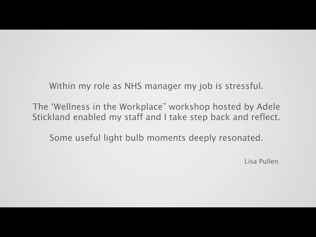 Busy Nurse Manager - solutions to deal with stress