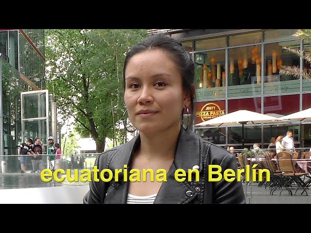 Ecuatoriana en Berlín - Alemania