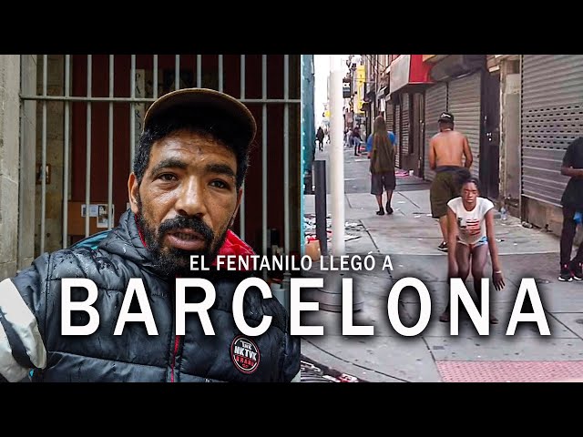 El FENTANILO llegó a BARCELONA. La DR0G4 ZOMBIE ya está en las calles.