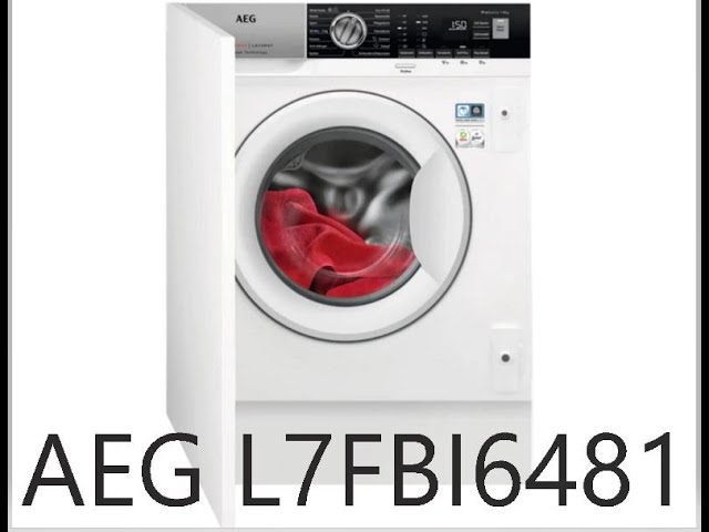 AEG L7FBI6481 Einbau Waschmaschine vollintegriert 8kg 1400 U/min