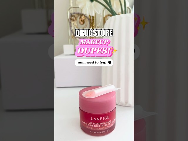 Drugstore makeup DUPES you need to try! 🌟💗 #relatable #makeup #preppy #makeupdupes