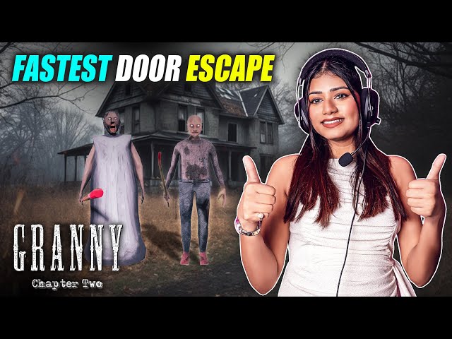 Finally ESCAPE from Granny's Electric door | GRANNY CHAPTER 2 😨 #1