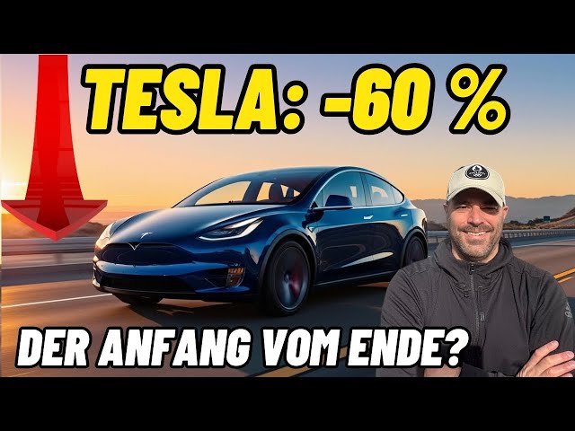 Tesla Neuzulassungen brechen ein -60%: Ist das der Anfang vom Ende??