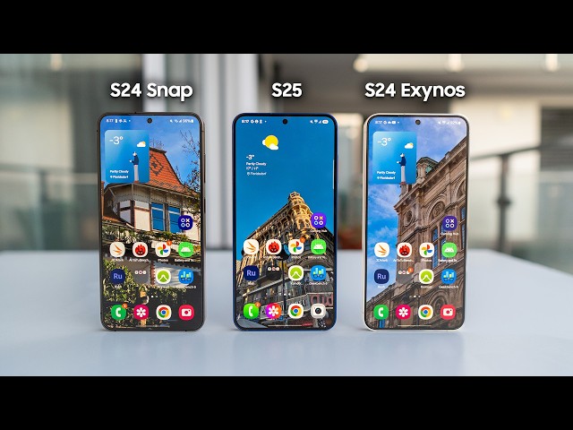 Galaxy S25 vs. S24 Exynos vs. Snapdragon Battery and Camera Test!